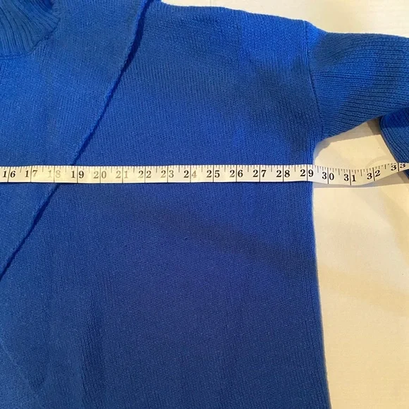 Asymmetrical chunky open front sweater - Picture 14 of 14